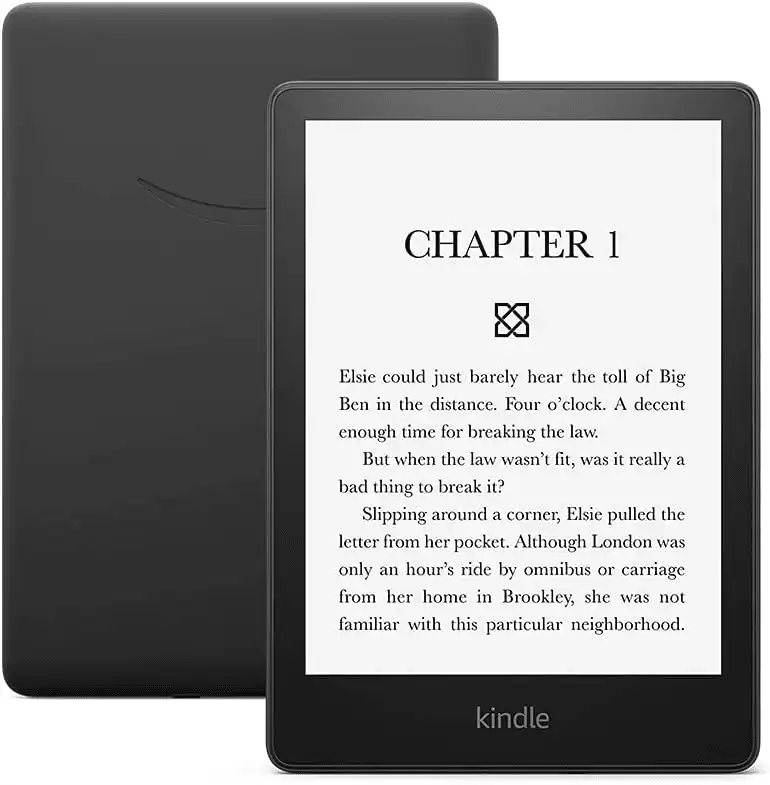 Amazon Kindle Paperwhite (16 GB) Now with a larger display, adjustable warm light, increased battery life, and faster page turns Black