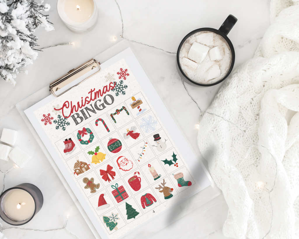 christmas bingo printable