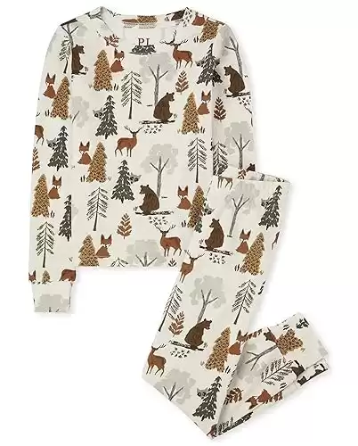 The Children's Place Baby Family Matching, Fall Harvest Pajama Sets, Cotton